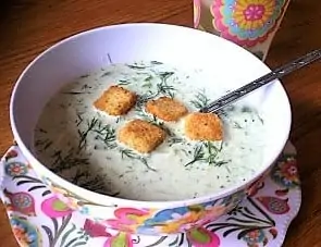 Healthy WW Chilled Cucumber Soup - Zero SmartPoints