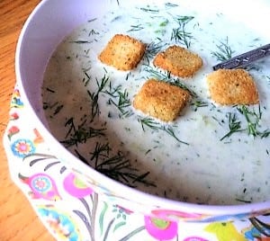 Healthy WW Chilled Cucumber Soup - Zero SmartPoints
