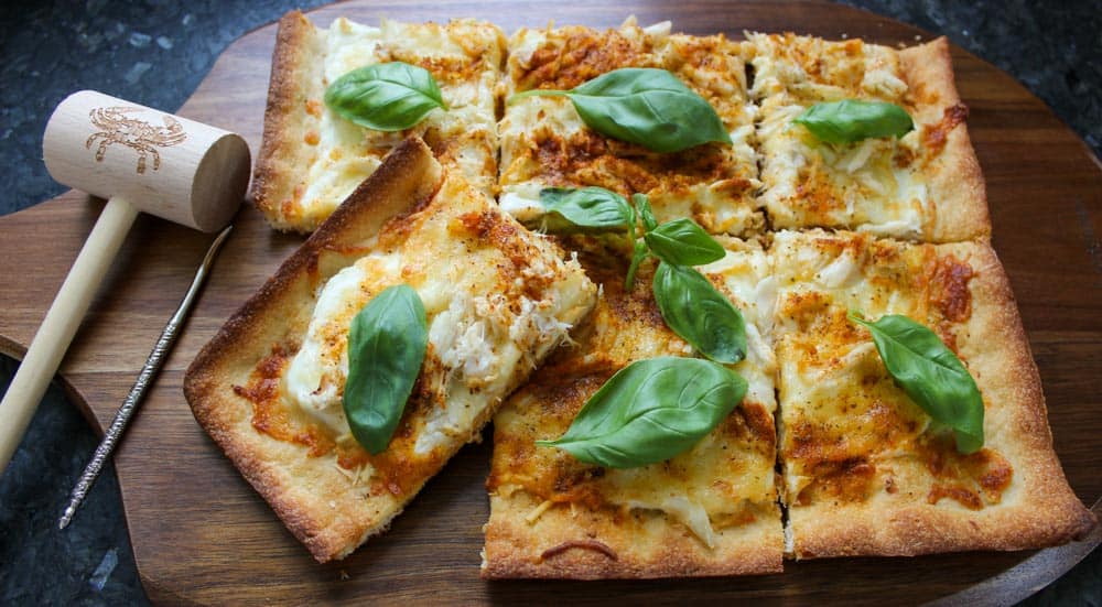 Recipe with Crab Meat: Maryland Crab Pizza!