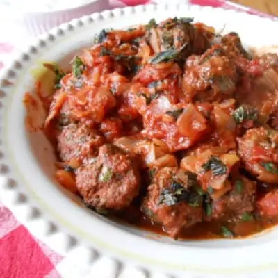 Healthy WW North African Meatball Stew - 5 SmartPoints