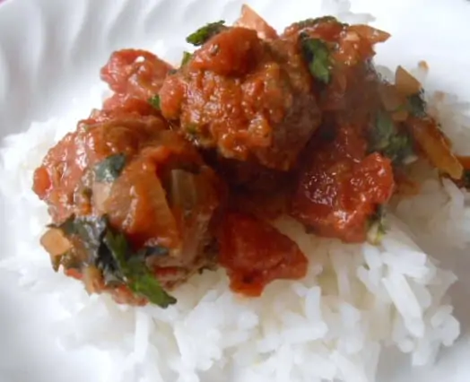 Healthy WW North African Meatball Stew - 5 SmartPoints