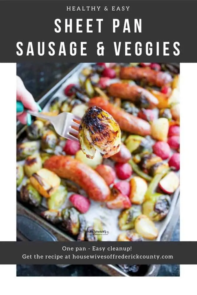 Easy Sheet Pan Sausage and Veggies