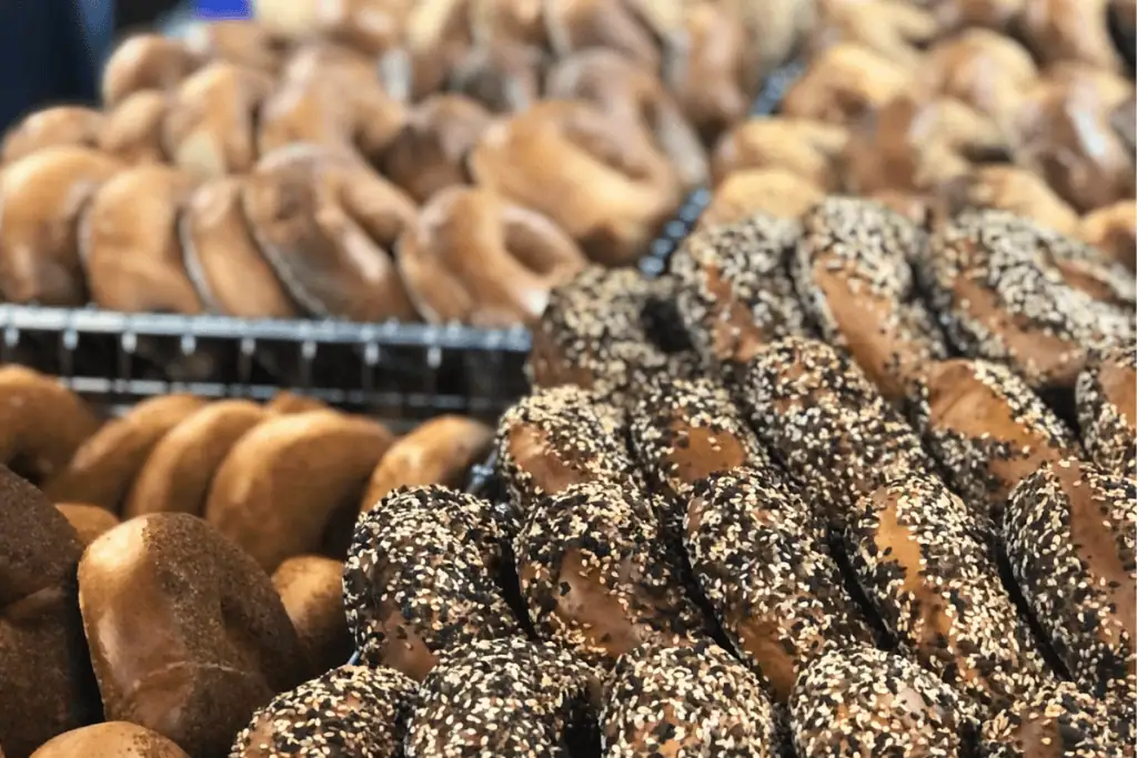 Fresh artisan bagels at Deb's Artisan Bakehouse in Middletown, MD