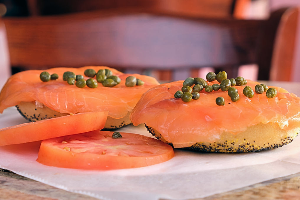 Authentic New York-style bagels at Royal Bagel Bakery in Germantown, MD