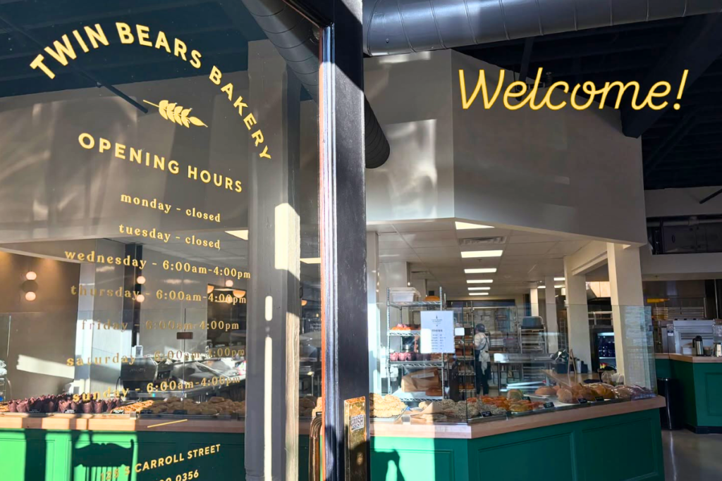 Get fresh sourdough bagels at Twin Bears Bakery in Frederick, MD