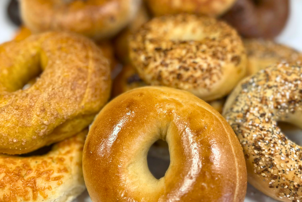 Bagels at Zi Pani in Frederick, Maryland