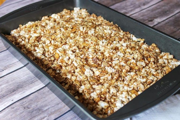 Easy No Bake Granola Bars Recipe with Peanut Butter Morsels