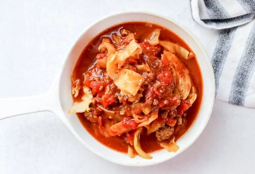 Crockpot Cabbage Soup