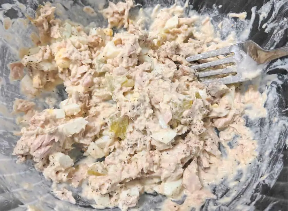 Keto Tuna Salad Recipe with Egg
