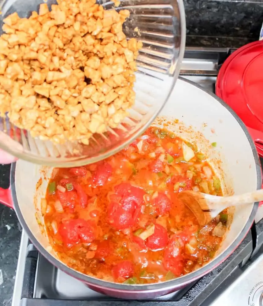 Simple Vegetarian Chili Sin Carne