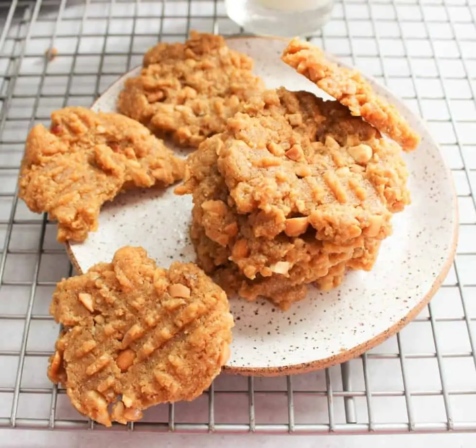 Sugar Free Peanut Butter Cookies