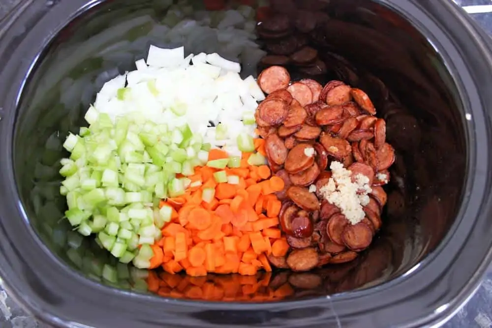 Add Ingredients to slow cooker