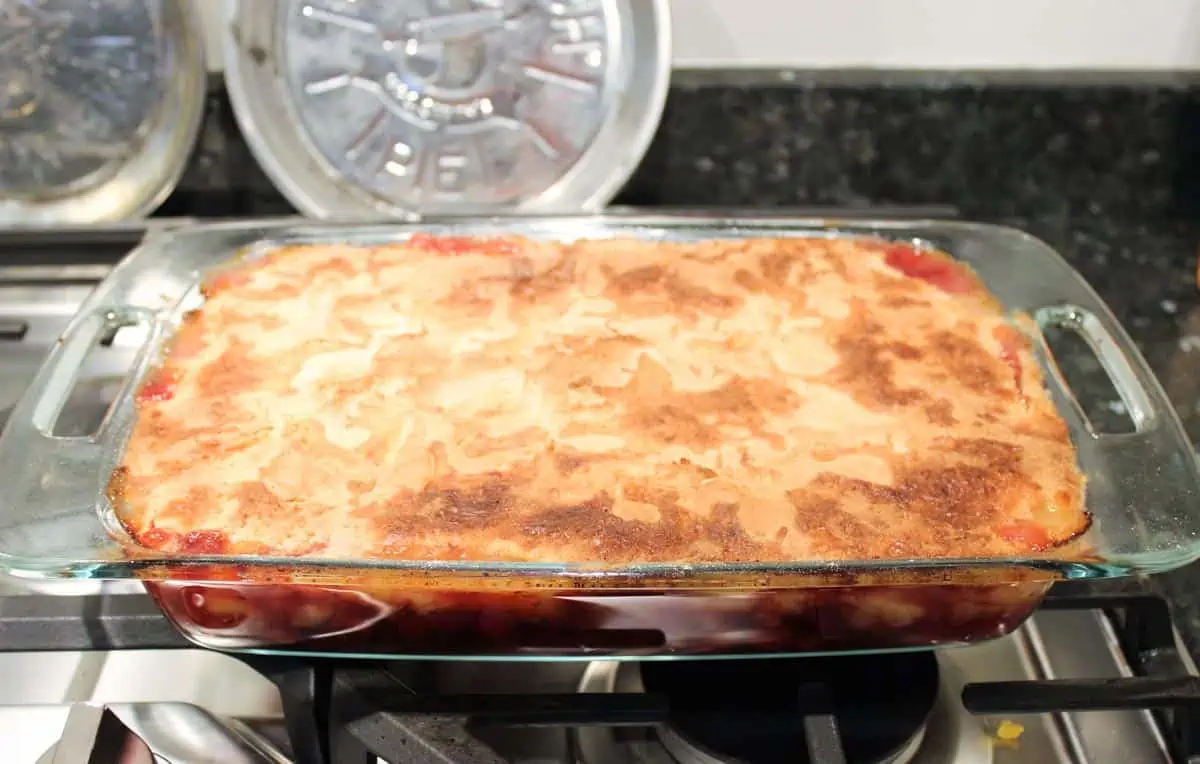 Easy Cherry Pineapple Dump Cake