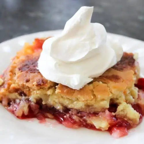 Easy Cherry Pineapple Dump Cake