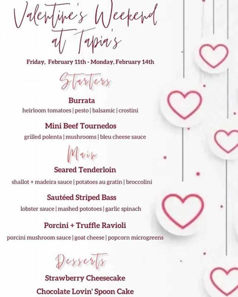 2022 Valentines Day Dinner in Frederick Md {& Dessert Too!}