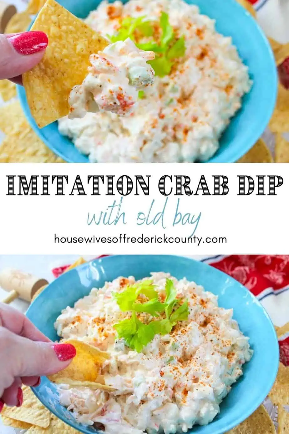 Imitation Crab Dip with Old Bay Seasoning