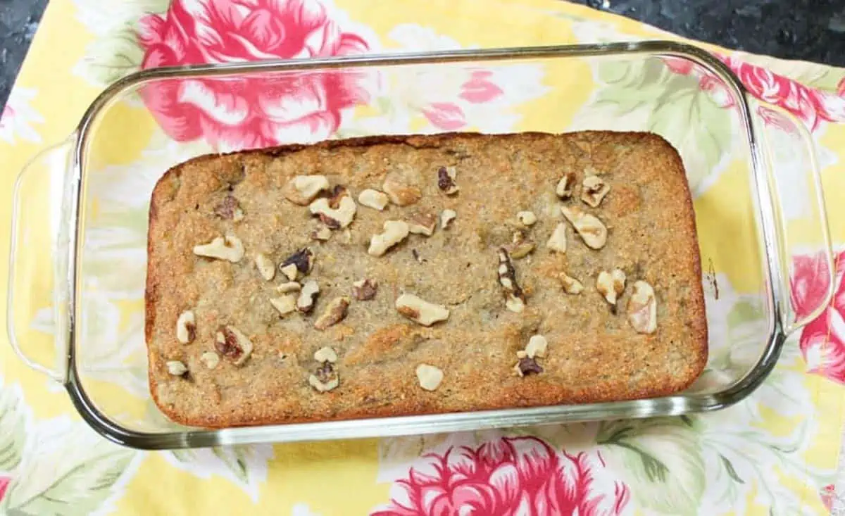 Almond flour banana bread