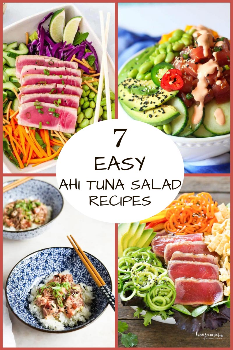 7 Easy Ahi Tuna Salad Recipes