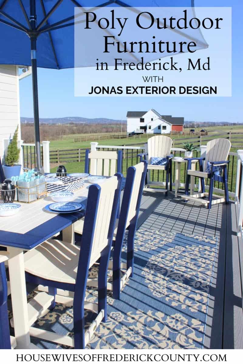 Poly Outdoor Furniture in Frederick Md: JoNa's Exterior Design
