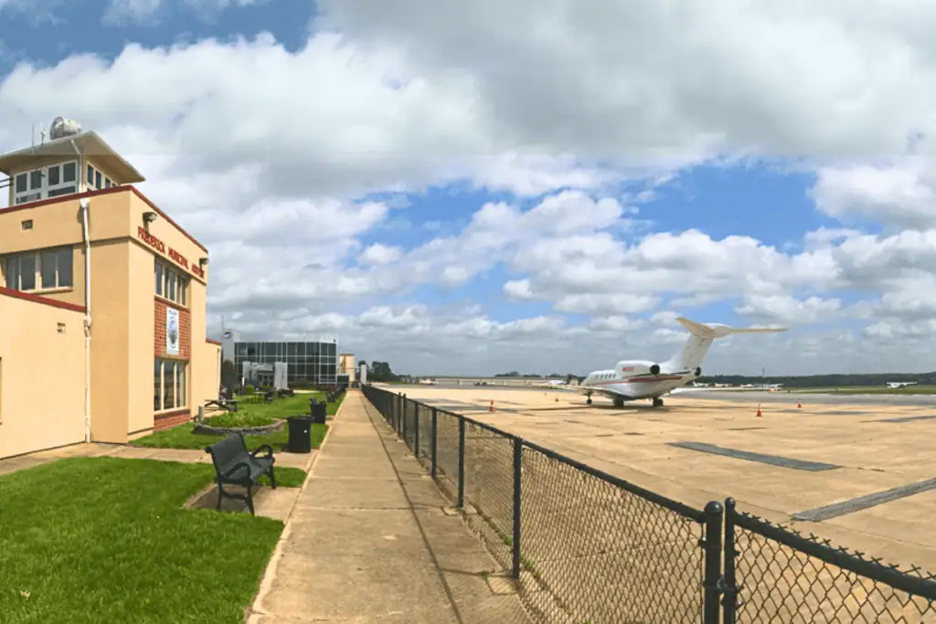 Airways Inn overlooking Frederick Municipal Airport in Frederick, MD
