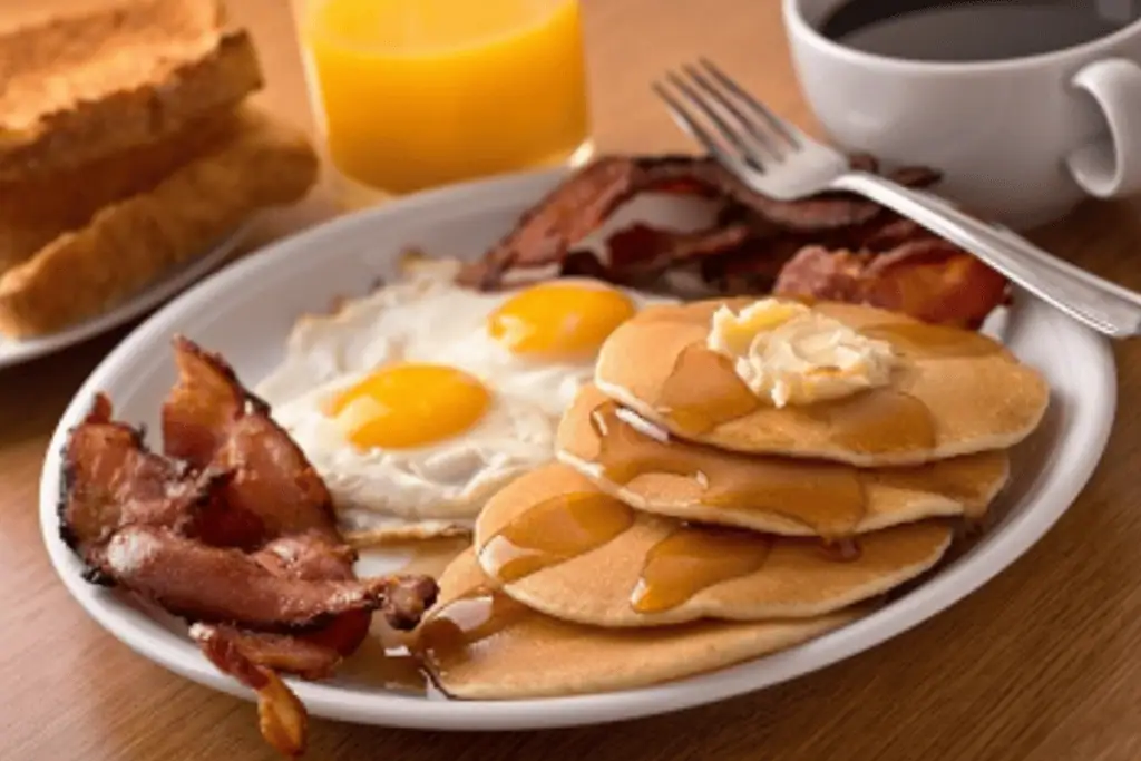 Breakfast served at El Rancho Restaurant in Walkersville, MD