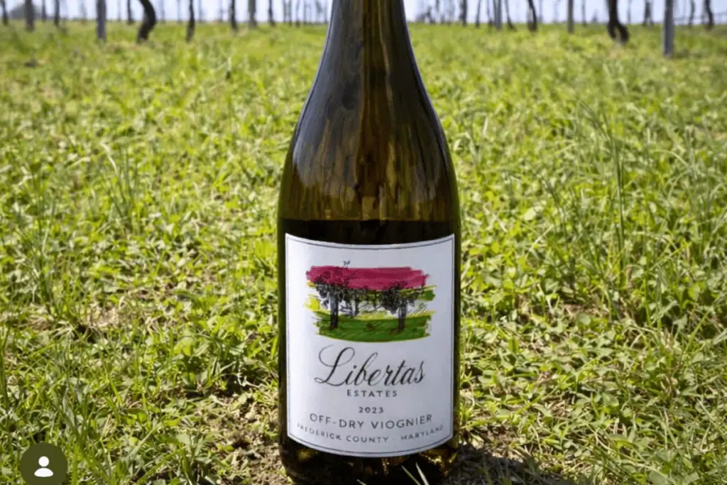 Libertas Estates Winery vineyard in Mount Airy, Maryland