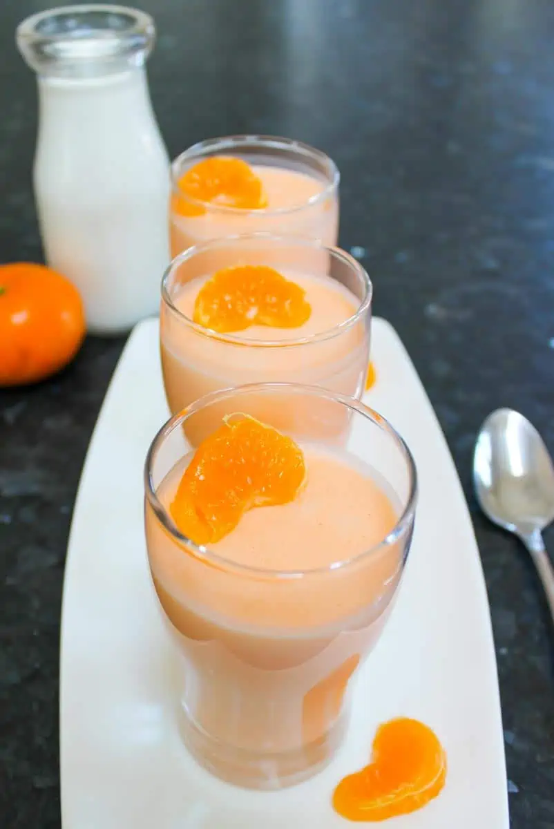 Keto Jello Recipe: Orange Creamsicle Mousse in Cups