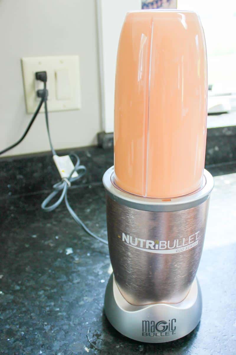 Keto Jello Recipe: Orange Creamsicle Mousse Blend in Magic Bullet