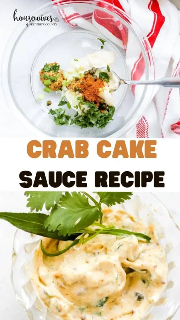 Crab Cake Sauce Recipe Pin