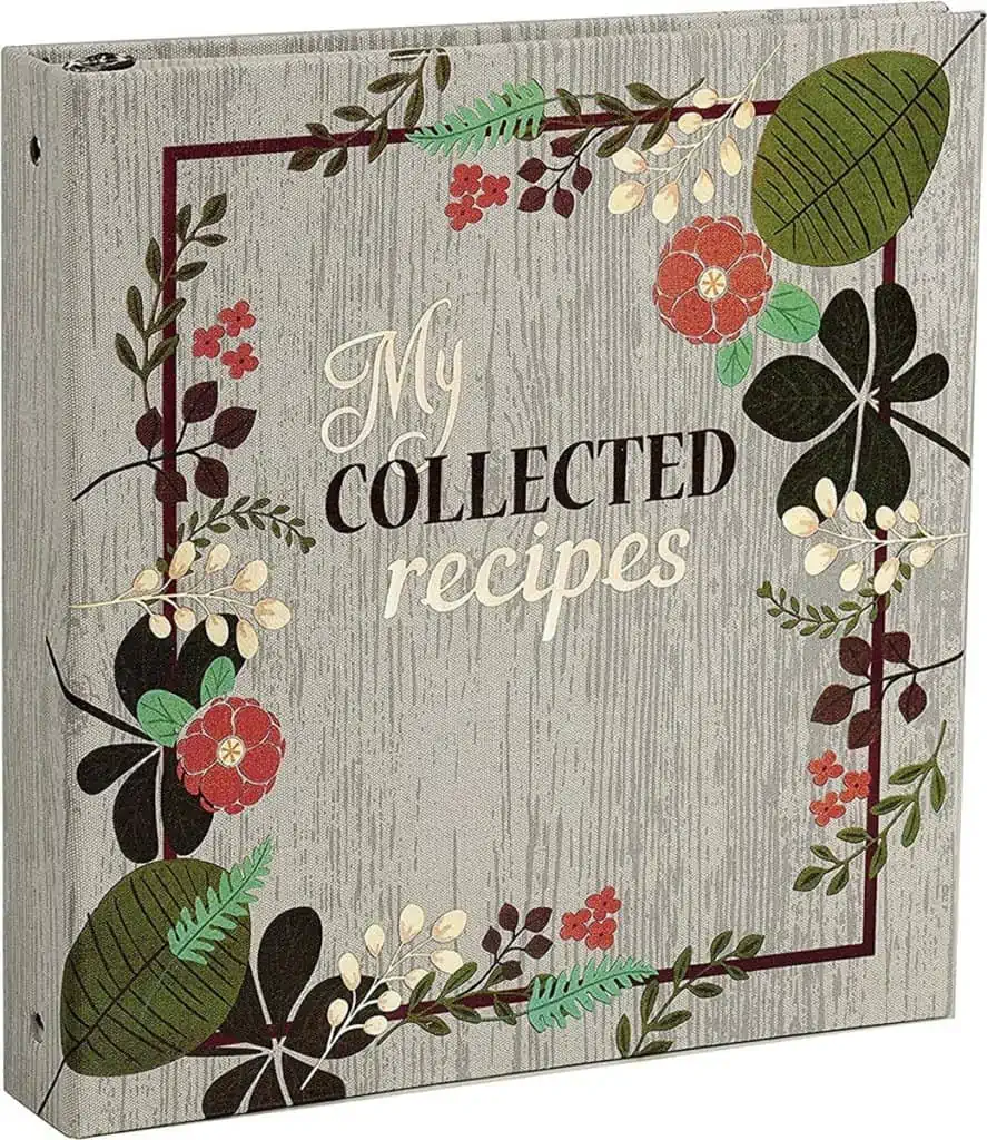 recipe binder - best kitchen gifts for mom