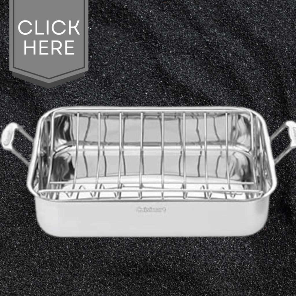 roasting pan with rack - best kitchen gifts for mom