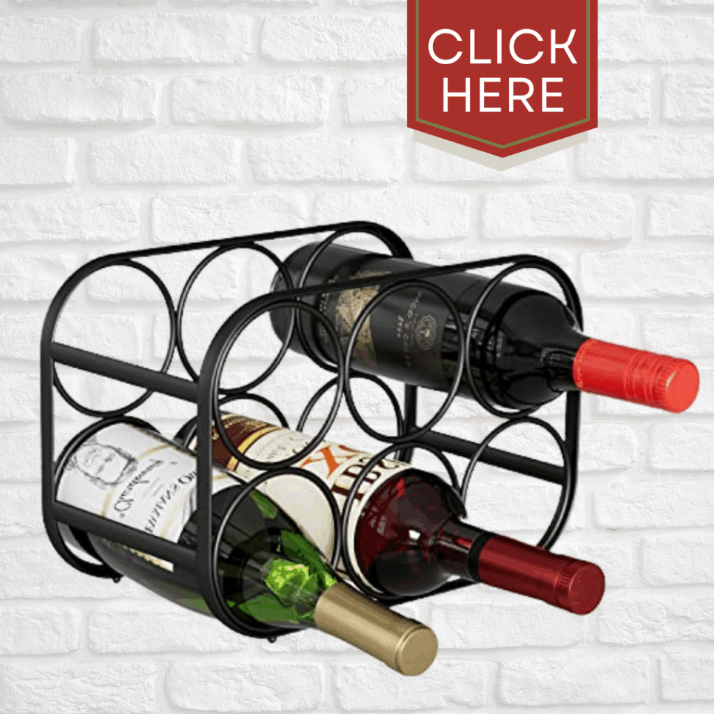 wine rack - best kitchen gifts for mom