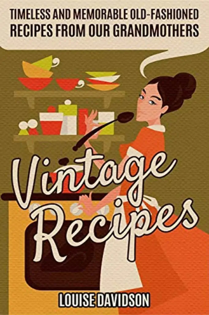 vintage recipes cookbook - best kitchen gifts for mom