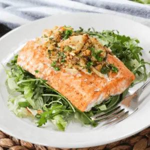 Crab Stuffed Salmon Recipe