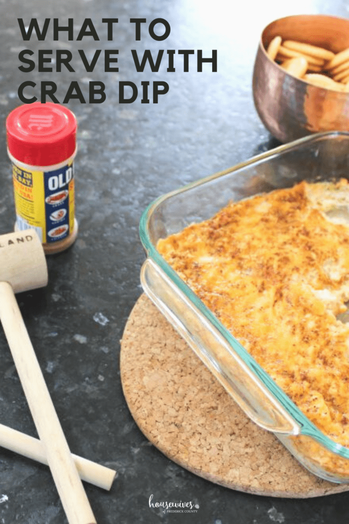 What to serve with crab dip
