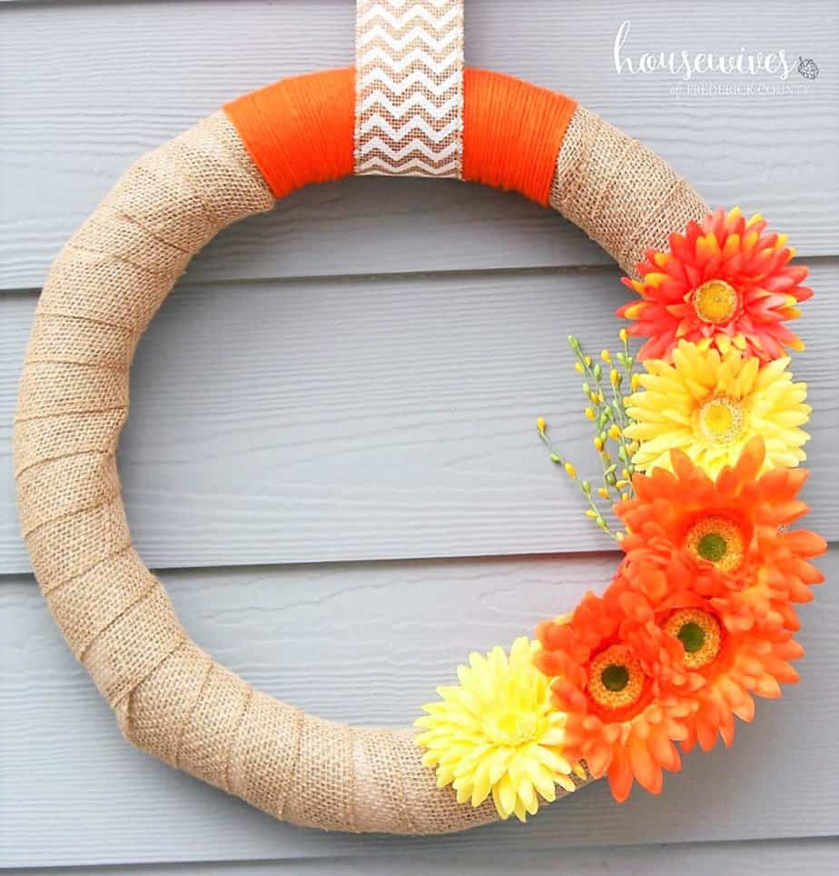 DIY Spring Wreath