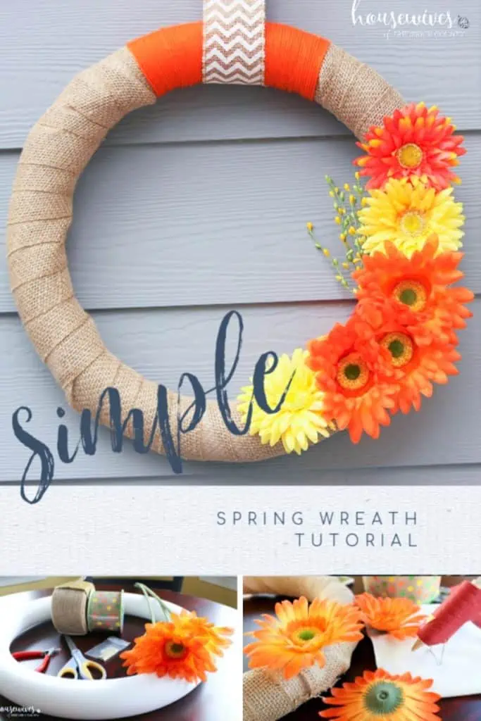 DIY Spring Wreath