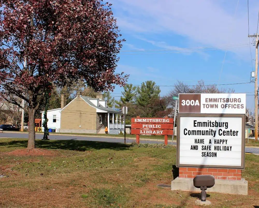 Emmitsburg Library Frederick County, Md