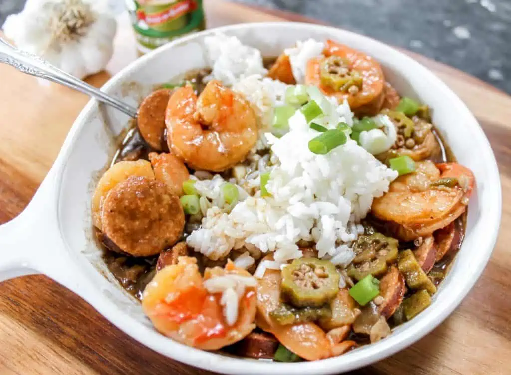 Cajun Shrimp Gumbo Recipe with Andouille Sausage