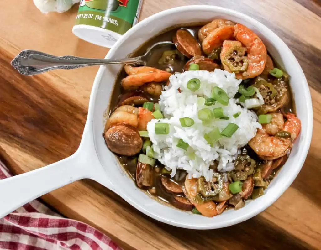 Cajun Shrimp Gumbo Recipe with Andouille Sausage