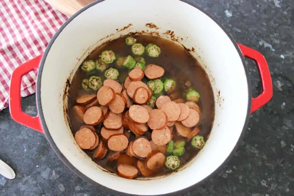 Cajun Shrimp Gumbo Recipe with Andouille Sausage