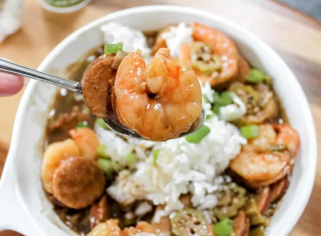 Cajun Shrimp Gumbo Recipe with Andouille Sausage