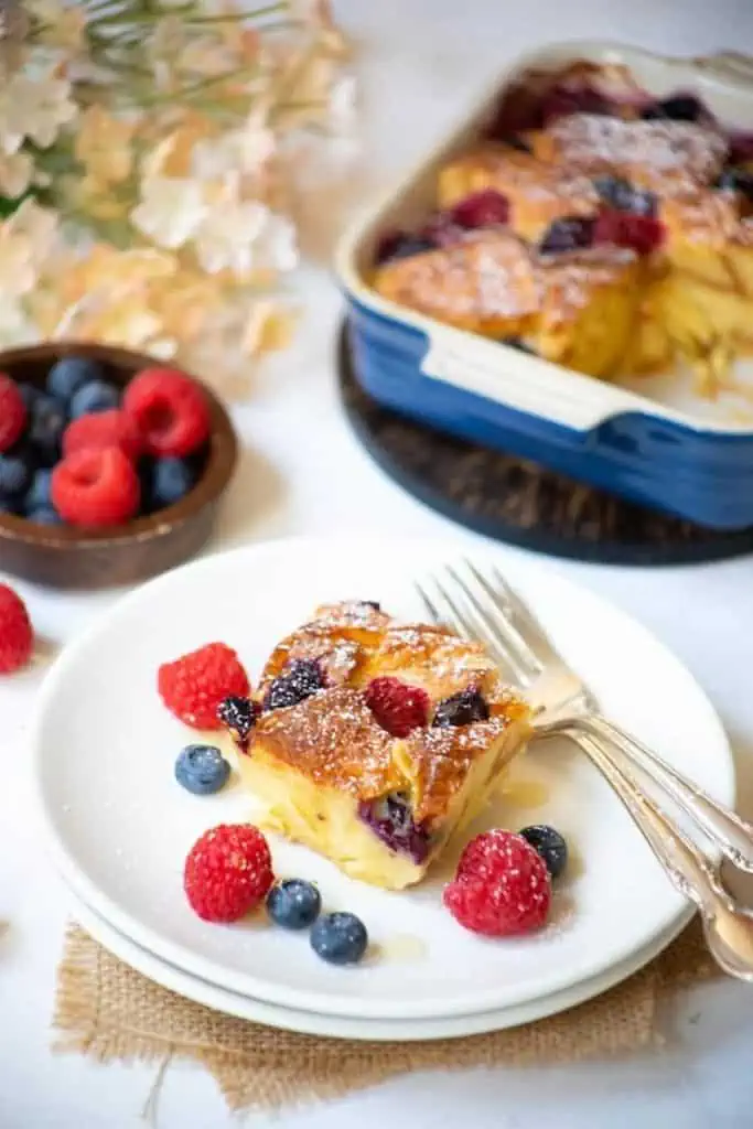 Berry Bread Pudding