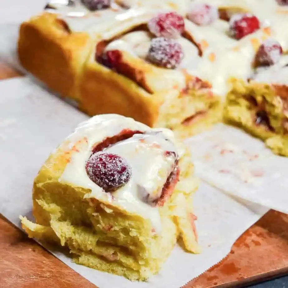 Cranberry Cinnamon Rolls