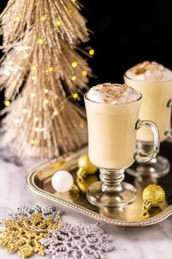 Christmas drinks with Baileys Irish Cream