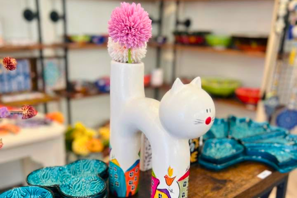 Handmade home décor and unique finds at Alora Pure in Downtown Frederick, Maryland