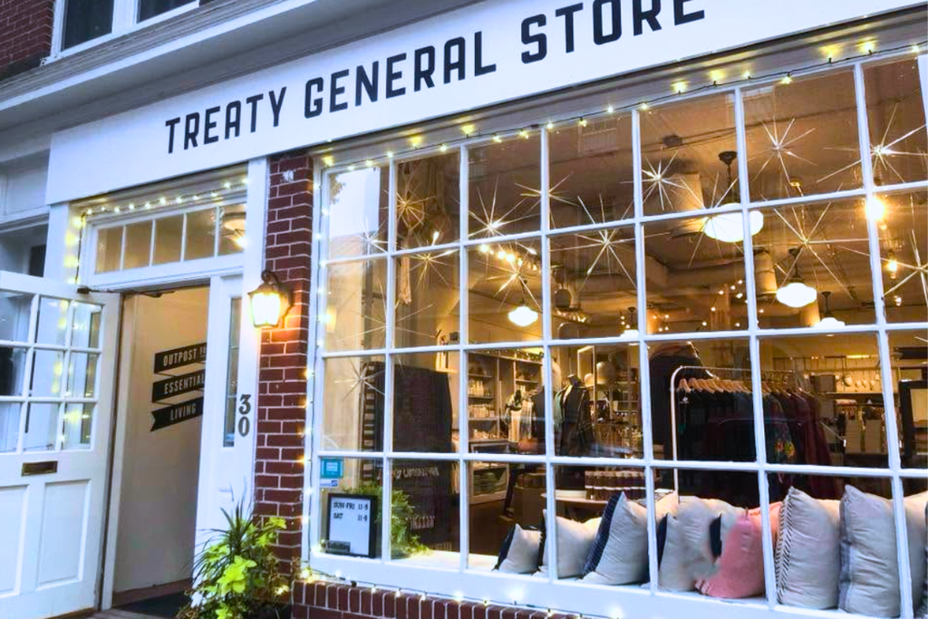 Clothing, gifts and specialty goods at Treaty General Store in Downtown Frederick, Maryland