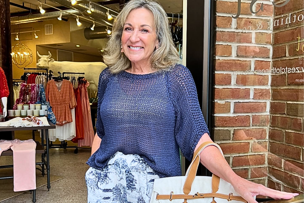 Women's clothing and accessories at Zest Clothing & Co. in Downtown Frederick, Maryland