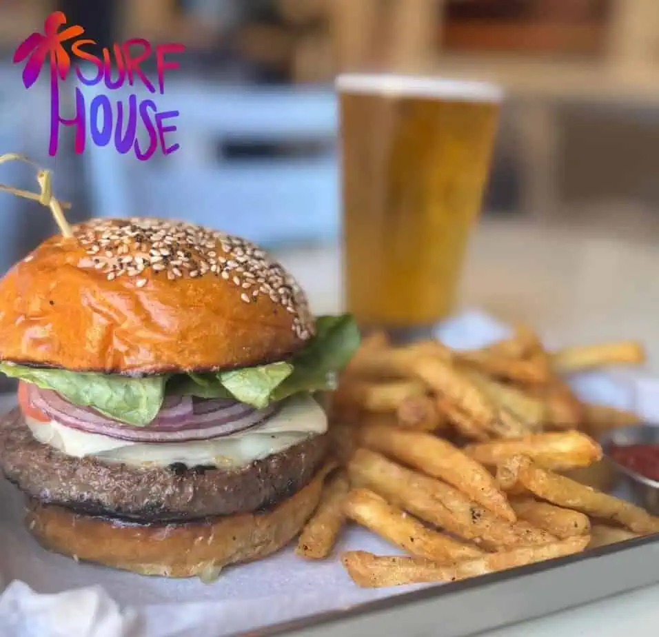 Surf House burger  Best Burgers in Frederick MD