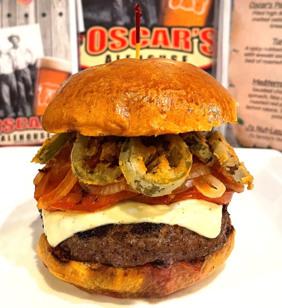 Oscar's Alehouse Burger